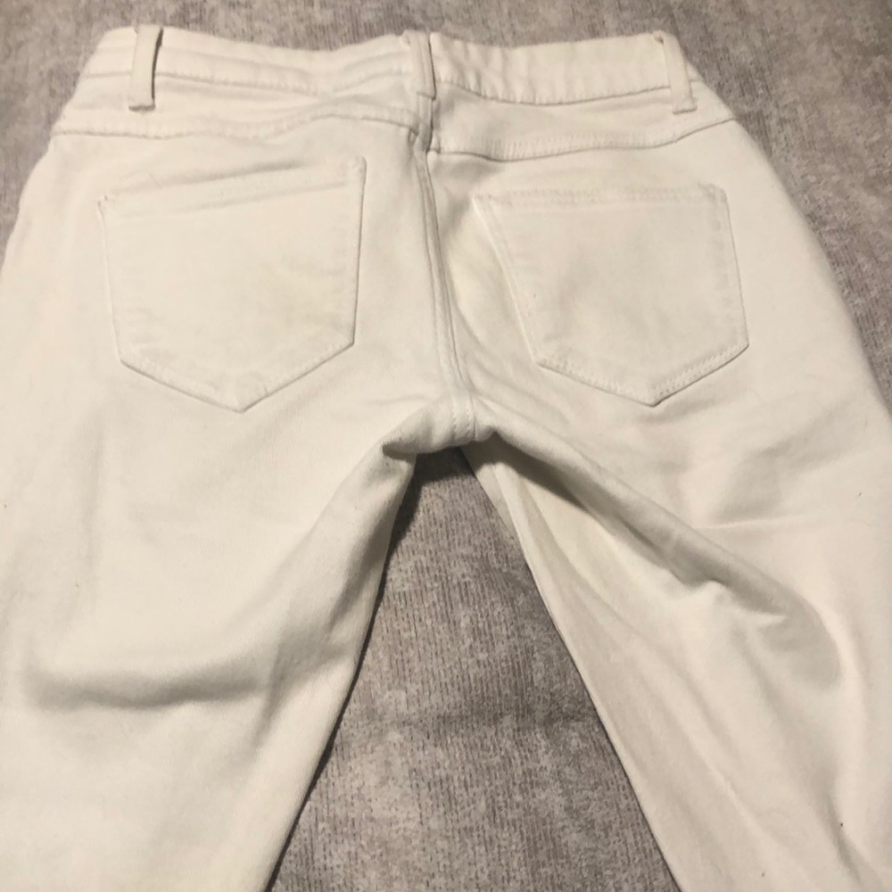 White Ripped Jeans - Picture 3 of 3